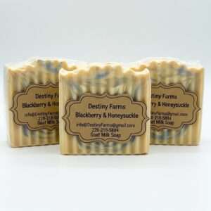 Blackberry & Honeysuckle Goat Milk Soap