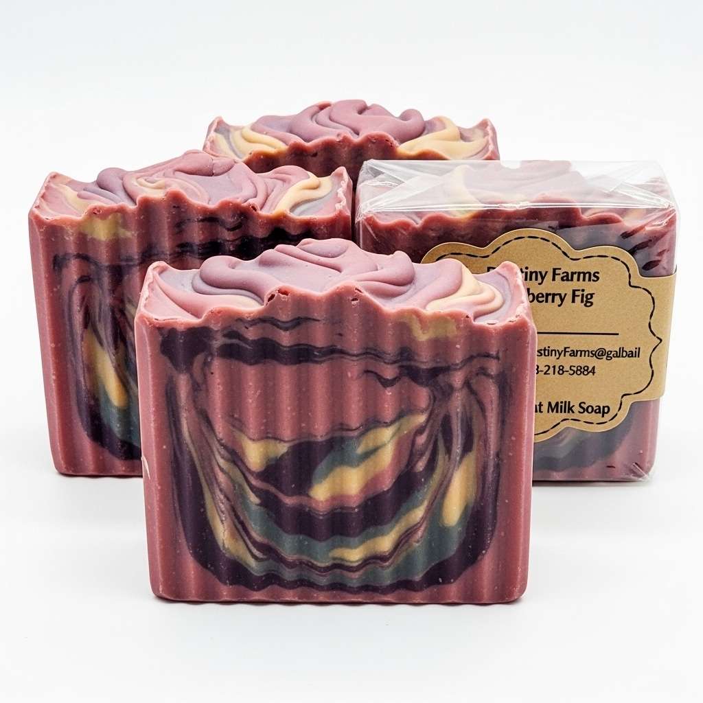Cranberry Fig Goat Milk Soap
