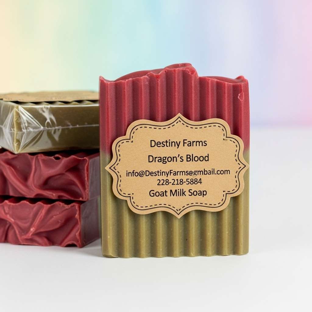 Dragon’s Blood Goat Milk Soap