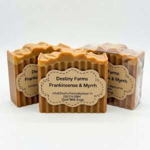 Frankincense & Myrrh Goat Milk Soap
