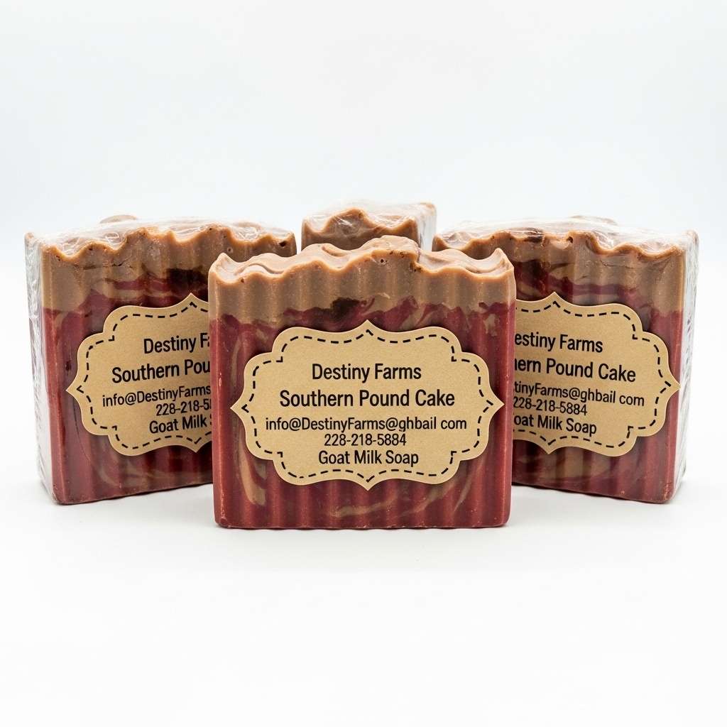 Southern Pound Cake Goat Milk Soap