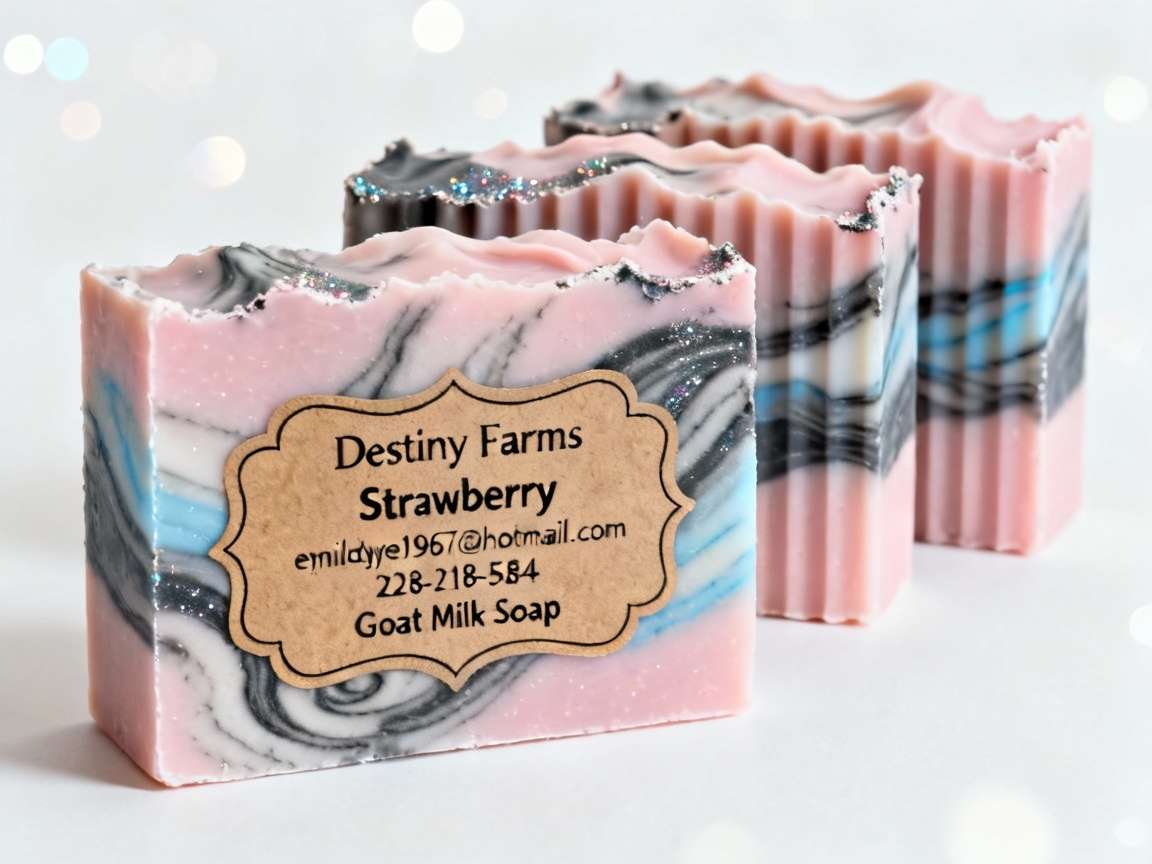 Strawberry Goat Milk Soap