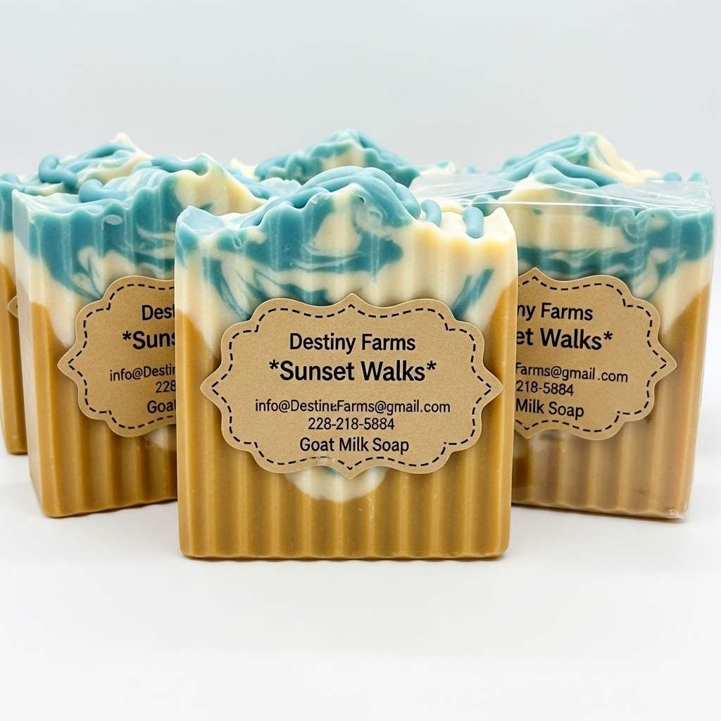 Sunset Walks Goat Milk Soap