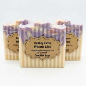 Wisteria Lilac Goat Milk Soap