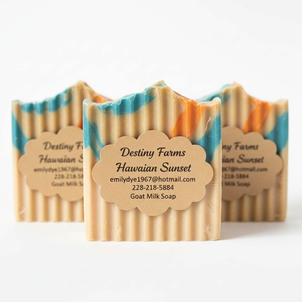 Hawaiian Sunset Goat Milk Soap