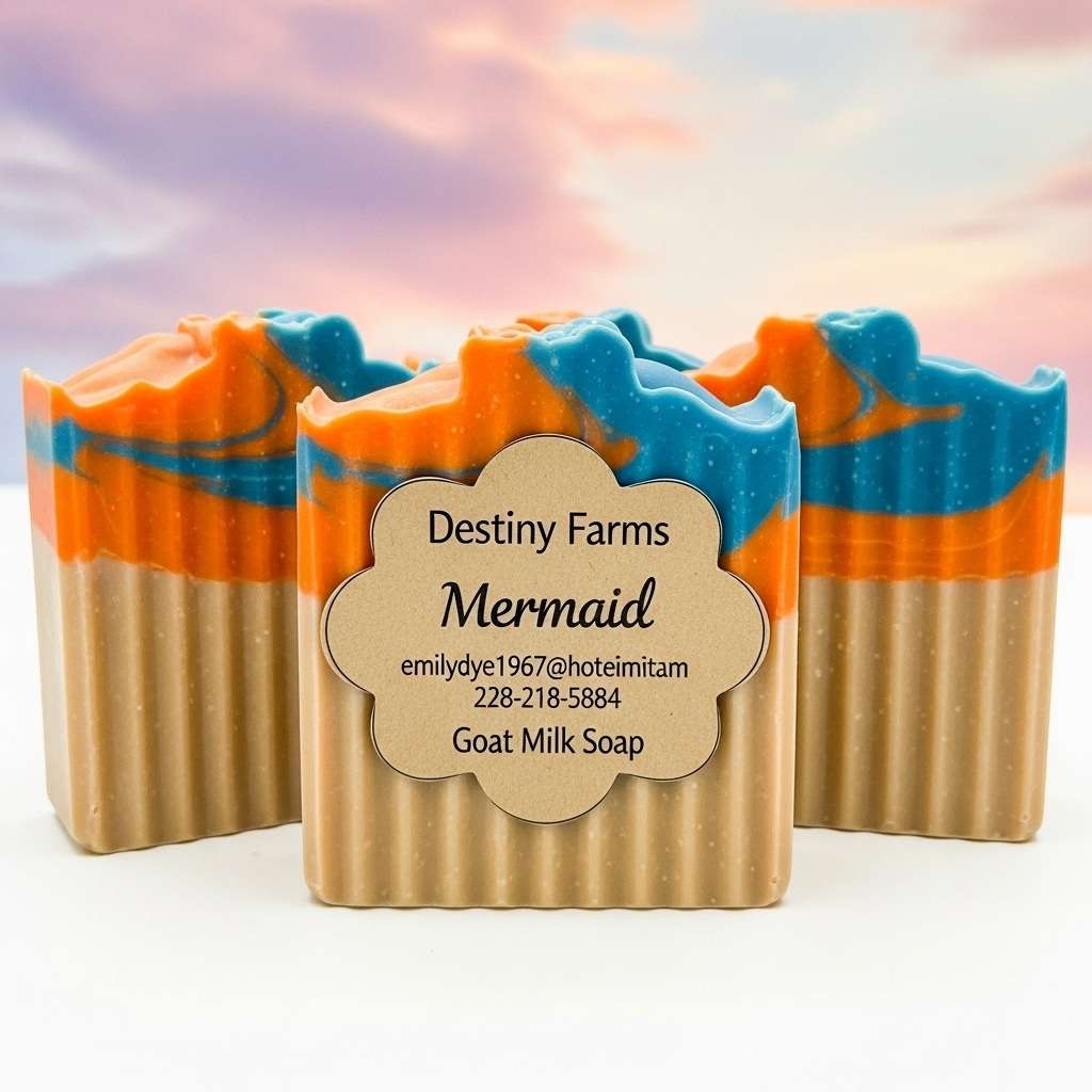 Mermaid Goat Milk Soap