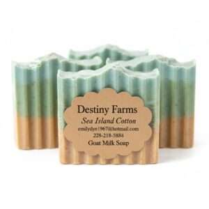 Sea Island Cotton Goat Milk Soap