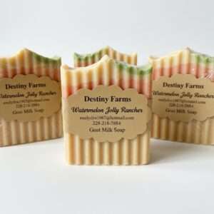 Watermelon Jolly Rancher Goat Milk Soap
