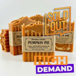 Pumpkin Spice goat milk soap
